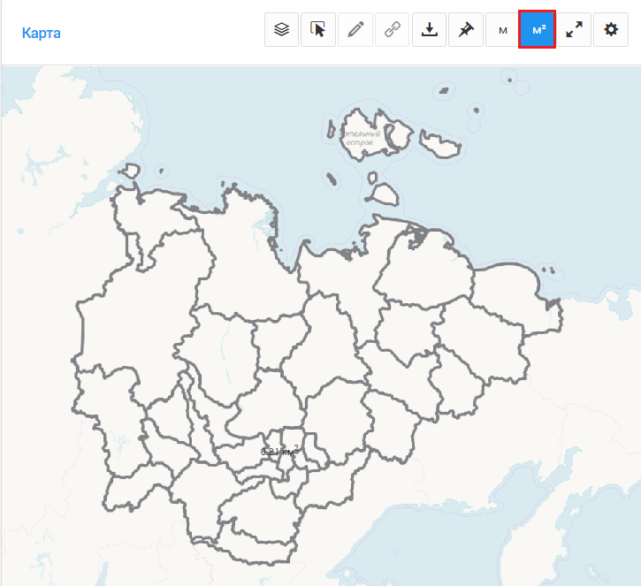 Границы карты