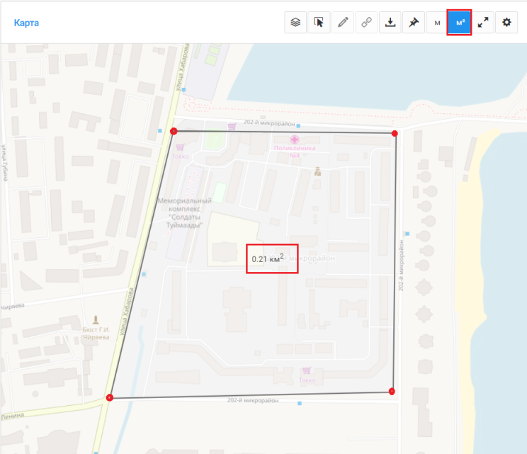 Измерение площади